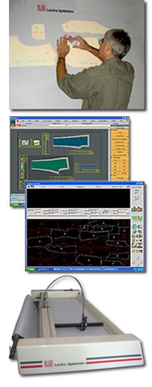 Andrew Gloninger offers a full range of pattern grading and marking services